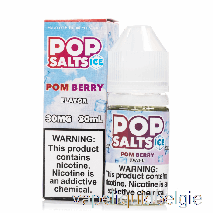 Vape Smaken Ijs Pom Berry - Popzout - 30ml 50mg